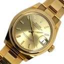 ロレックス ROLEX デイトジャスト31 278248 ゴールド K18YG 自動巻き レディース 腕時計【中古】