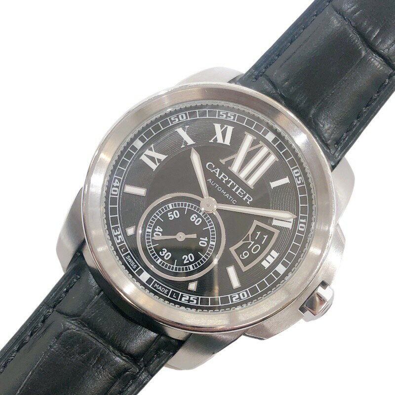 カルティエ Cartier カリブルドゥカルティエ W7100041 SS 自動巻き メンズ 腕時計【中古】