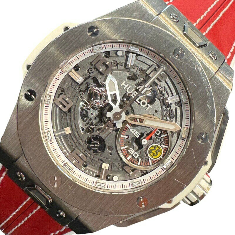 ウブロ HUBLOT ビッグ・バン フェラーリ カリフォルニア30 ジャッポーネ 401.NE.0123.VR.FJP13 チタン メンズ 腕時計【中古】