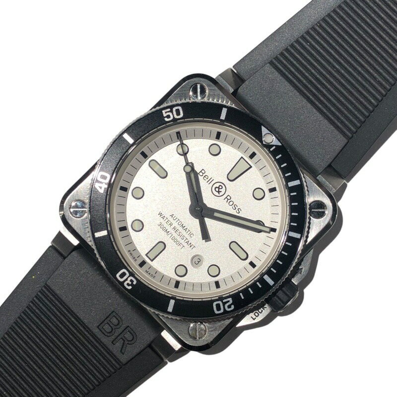 ベル＆ロス Bell & Ross アビエーションアルティメーター BR03-92-SC ブラック SS 自動巻き ユニセックス 腕時計【中古】