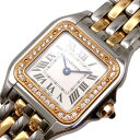 カルティエ Cartier パンテール ドゥ カルティエ SM W3PN0006 K18ピンクゴールド PG/SS クオーツ レディース 腕時計【中古】