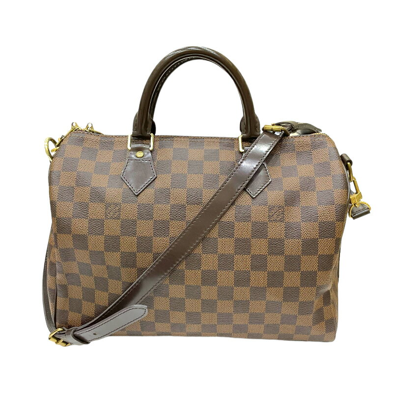 ルイ・ヴィトン LOUIS VUITTON スピーディ バンドリエール30 N41183 エベヌ ダミエ・キャンバス ユニセックス 2wayボストンバッグ【中古】