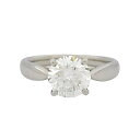 ティファニー TIFFANY&CO ハーモニー ソリティア ダイヤモンドリング Pt950 ダイヤモンド 1.16ct ジュエリー【中古】