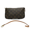 ルイ・ヴィトン LOUIS VUITTON ポシェット・アクセソワール M51980 ブラウン モノグラムキャンバス レディース ポーチ【中古】