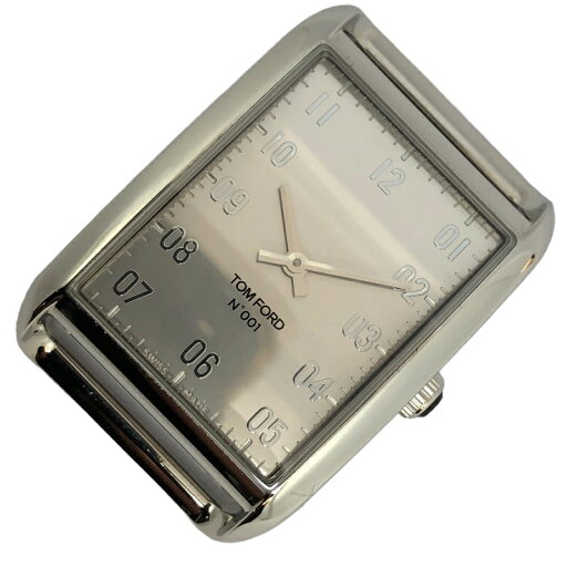 トムフォード TOM FORD N.001 TFT001015 シルバー SS メンズ 腕時計【中古】 トムフォード TOM FORD N.001 TFT001015 シルバー SS メンズ 腕時計【中古】