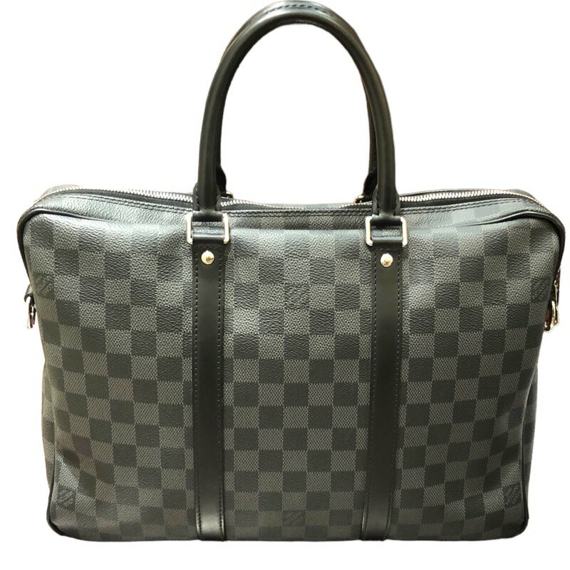 ルイ・ヴィトン LOUIS VUITTON PDV PM N41478 ダミエ・グラフィットキャンバス メンズ ブリーフケース【中古】