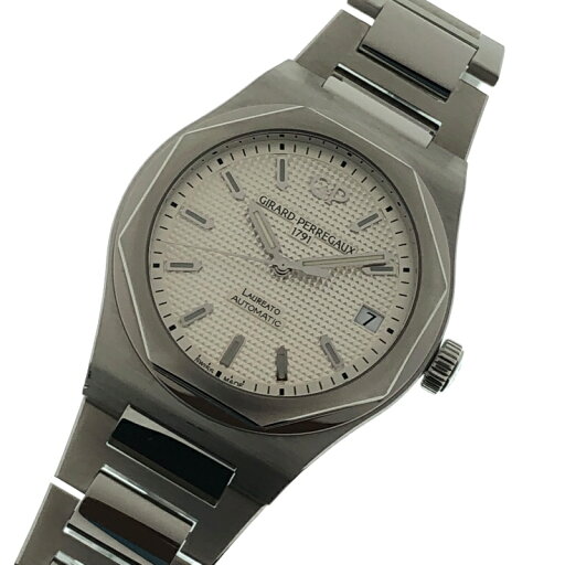 ジラール・ペルゴ GIRARD PERREGAUX ロレアート 42mm 81010-11-131-11A メンズ 腕時計【中古】 ジラール・ペルゴ GIRARD PERREGAUX ロレアート 42mm 81010-11-131-11A メンズ 腕時計【中古】
