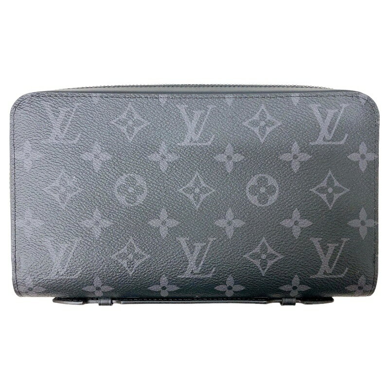 ルイ・ヴィトン LOUIS VUITTON ジッピーXL M61698 モノグラム・エクリプス メンズ 長財布【中古】