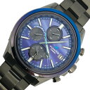 カシオ CASIO オシアナス クラシックイン OCW-T4000AWB-2AJF ブルー チタン クオーツ メンズ 腕時計【中古】