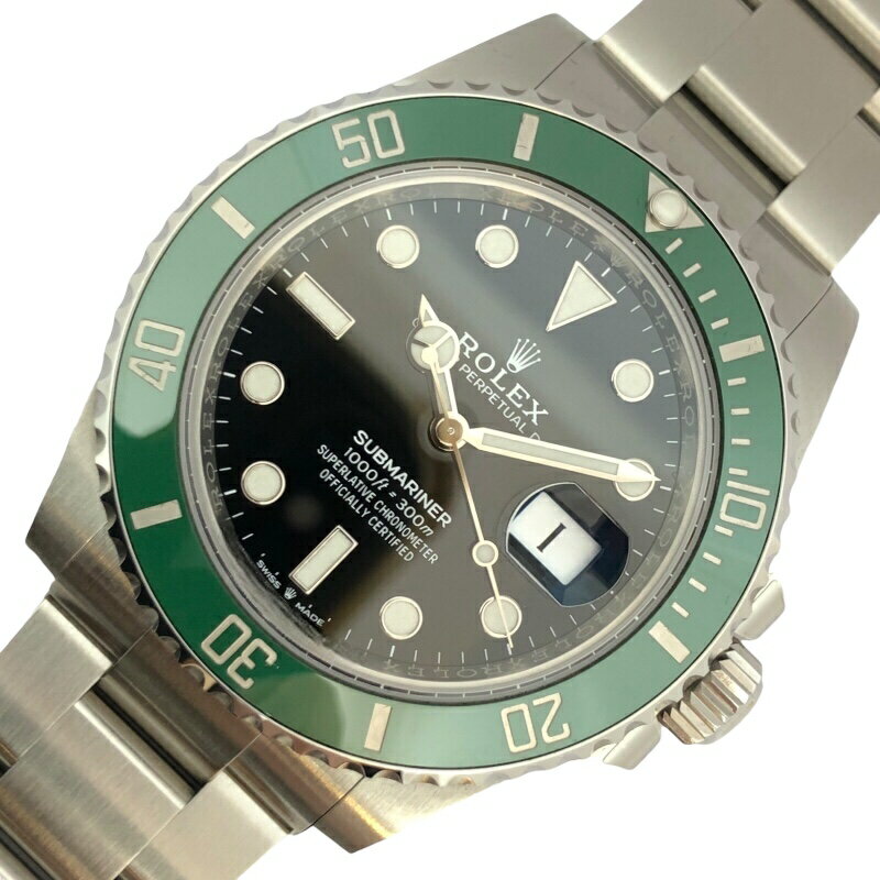 ロレックス ROLEX サブマリーナ ランダムシリアル 126610LV ブラック SS 自動巻き メンズ 腕時計【中古】