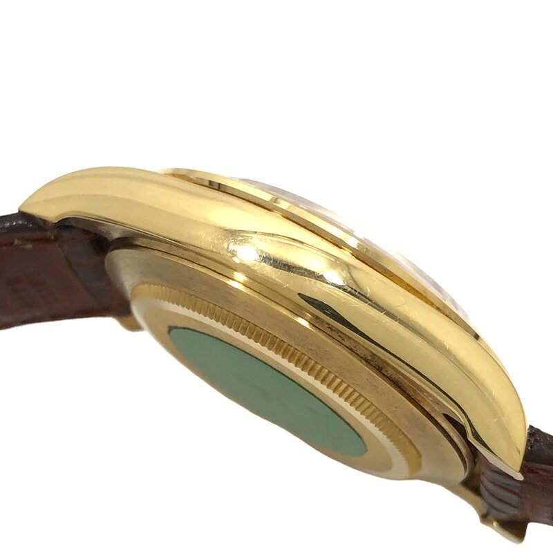 ロレックス ROLEX コスモグラフ・デイトナ T番 16518 ホワイト文字盤 K18YG/革ベルト 自動巻き メンズ 腕時計【中古】