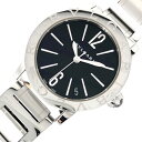 ブルガリ BVLGARI ブルガリブルガリ BBL33S(BB33BSSD) 黒文字盤 ステンレス 自動巻き ユニセックス 腕時計【中古】