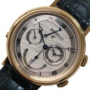 ブレゲ Breguet クラシック GMT アラーム 5707BA/12/9V6 K18YG/レザーストラップ 自動巻き メンズ 腕時計【中古】(2)