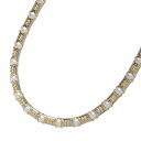 ブルガリ BVLGARI パッソドッピオ ネックレス SS/YG パール ジュエリー【中古】