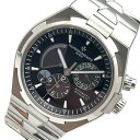 ヴァシュロン・コンスタンタン VACHERON CONSTANTIN オーヴァーシーズ デュアルタイム 47450/B01A ブラック メンズ 腕時計【中古】