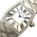 カルティエ Cartier ラドーニャSM WE60039G シルバー K18WG レディース 腕時計【中古】