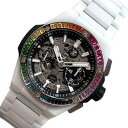 ウブロ HUBLOT ビッグ・バン インテグレーテッド ホワイトセラミック バゲットレインボー 451.HX.1120.HX.4099.YOS ホワイトセラミッ...