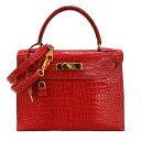 エルメス HERMES ケリー28 ○Y刻印 ブレイズ・ゴールドー金具 ポロサスリセ レディース ハンドバッグ【中古】