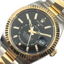 ロレックス ROLEX スカイドゥエラー 326933 SS×K18 メンズ 腕時計【中古】