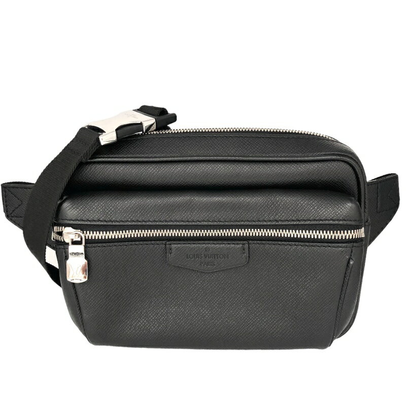 ルイ・ヴィトン LOUIS VUITTON バムバッグ・アウトドア M33438 ブラック タイガ ウエストバッグ【中古】