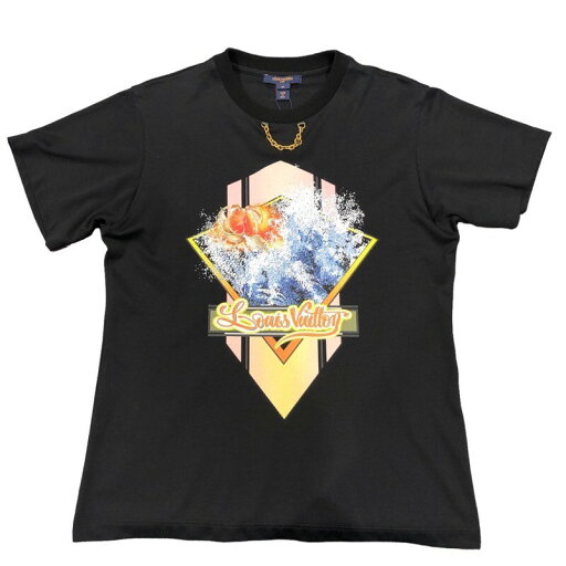 ルイ・ヴィトン LOUIS VUITTON タンジェリンプリントTシャツ 1A9XQQ コットン レディース 半袖Tシャツ【中古】 ルイ・ヴィトン LOUIS VUITTON タンジェリンプリントTシャツ 1A9XQQ コットン レディース 半袖Tシャツ【中古】
