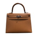 エルメス HERMES ケリー25 Z刻 ゴールド SV金具 ヴォーエプソン レディース ハンドバッグ【中古】