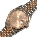 ロレックス ROLEX デイトジャスト36 126231 ピンクゴールド K18ピンクゴールド ステンレススチール ユニセックス 腕時計【中古】