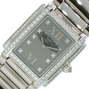 パテック・フィリップ PATEK PHILIPPE トゥエンティ4 4908 グレー K18ホワイトゴールド/ダイヤモンド クオーツ レディース 腕時計【中古】