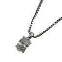 ダイヤモンド 美和ネックレス PT850 ジュエリー【中古】