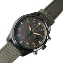 インターナショナルウォッチカンパニー IWC パイロットウォッチ クロノグラフ トップガン ミラマー IW388002 グレー チタン セラミック メンズ 腕時計【中古】(2)