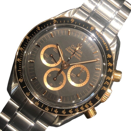 オメガ OMEGA スピードマスター アポロ15号 3366.51 ブラック ステンレススチール/レッドゴールド 手巻き メンズ 腕時計【中古】 オメガ OMEGA スピードマスター アポロ15号 3366.51 ブラック ステンレススチール/レッドゴールド 手巻き メンズ 腕時計【中古】