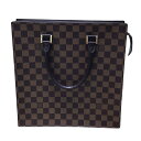 ルイ・ヴィトン LOUIS VUITTON ヴェニスPM ブラウン ダミエ ユニセックス ハンドバッグ【中古】(4)