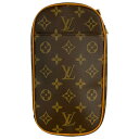ルイ・ヴィトン LOUIS VUITTON ポシェットガンジュ M51870 ブラウン モノグラム レディース ボディバッグ【中古】