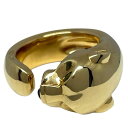 カルティエ Cartier パンテールドゥ カルティエリング 750YG ジュエリー【中古】