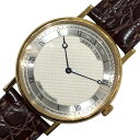 ブレゲ Breguet クラシック 5157 シルバー K18YG/革ベルト 自動巻き メンズ 腕時計【中古】