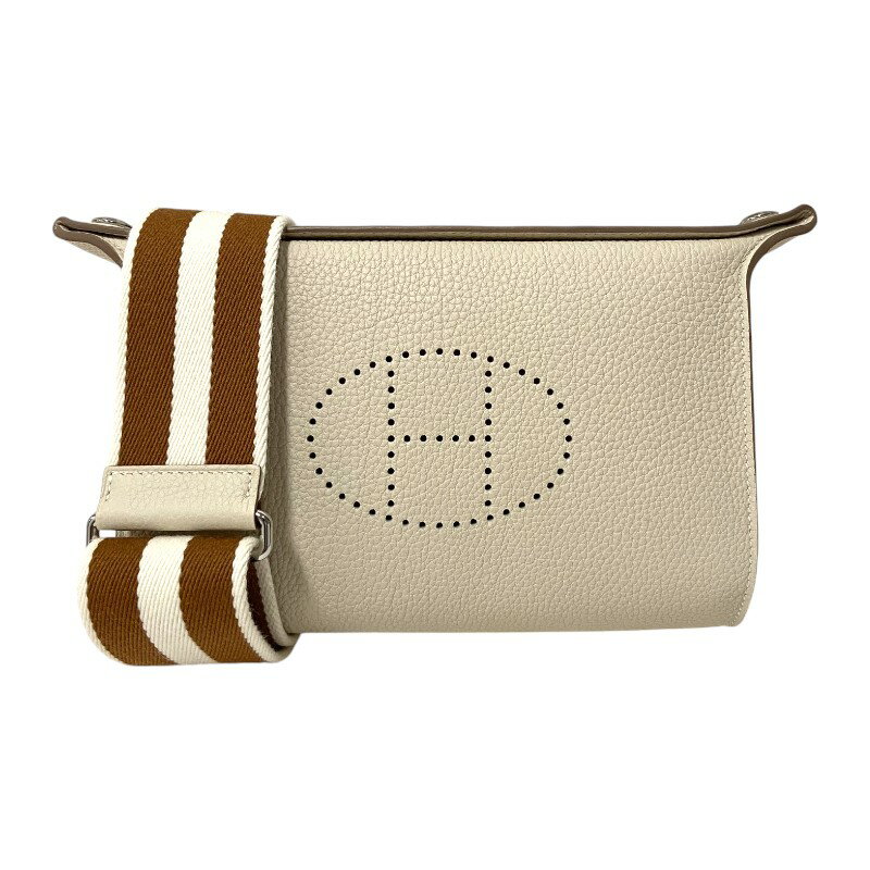 エルメス HERMES ヴィドポッシュ W刻 クレ シルバー金具 トゴ レディース ショルダーバッグ【中古】のサムネイル