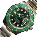 ロレックス ROLEX サブマリーナ・デイト 116610LV ステンレススチール メンズ 腕時計【中古】