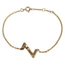 ルイ・ヴィトン LOUIS VUITTON ブラスレチェーン アップサイド ダウンブレス 750PG ジュエリー【中古】