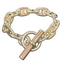 エルメス HERMES シェーヌダンクルブレスMM 13コマ シルバー925 ジュエリー【中古】