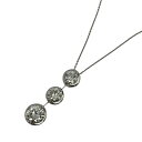 ダイヤモンドネックレス pt900/850 ジュエリー【中古】