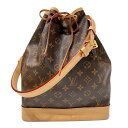 ルイ・ヴィトン LOUIS VUITTON ノエ M46976 ブラウン ゴールド金具 モノグラム レディース ショルダーバッグ【中古】