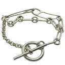 エルメス HERMES HERMES シェーヌダンクルバンクブレス シルバー925 ジュエリー【中古】