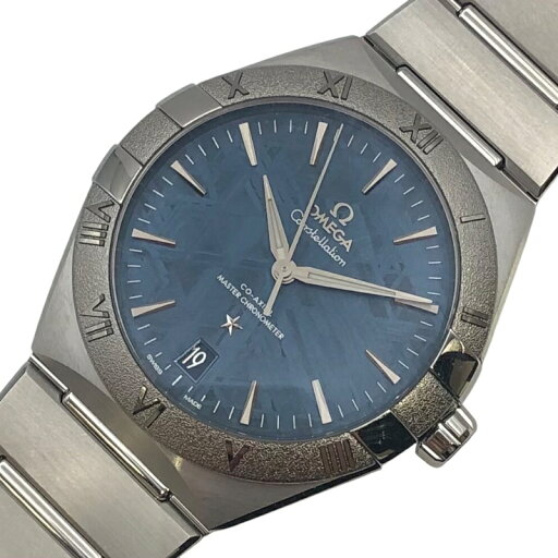 オメガ OMEGA コンステレーション コーアクシャル マスター クロノメーター 131.30.41.21.99.003 ブルー SS メンズ 腕時計【中古】 オメガ OMEGA コンステレーション コーアクシャル マスター クロノメーター 131.30.41.21.99.003 ブルー SS メンズ 腕時計【中古】
