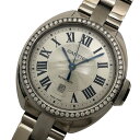 カルティエ Cartier クレ ドゥ カルティエ WJCL0002 K18WG 自動巻き レディース 腕時計【中古】