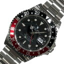 ロレックス ROLEX GMTマスター2 チャックイェーガー 16710 コーク SS メンズ 腕時計【中古】