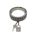 タサキ TASAKI アシークレットリング K18ホワイトゴールド ジュエリー【中古】