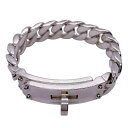 エルメス HERMES ケリーグルメットブレスGM シルバー925 ジュエリー【中古】