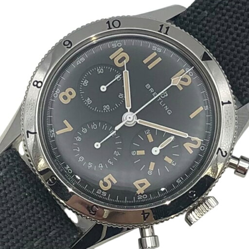 ブライトリング BREITLING アビエーター8 AVI REF 765 1953リ・エディション AB0920131B X1 ブラック ステンレススチール SS メンズ 腕時計【中古】 ブライトリング BREITLING アビエーター8 AVI REF 765 1953リ・エディション AB0920131B X1 ブラック ステンレススチール SS メンズ 腕時計【中古】