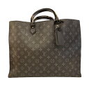 ルイ・ヴィトン LOUIS VUITTON グラン・サック M44733 ブラック モノグラム・エクリプス メンズ ビジネスバッグ【中古】