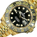 ロレックス ROLEX GMTマスターII 126718GRNR K18イエローゴールド 自動巻き メンズ 腕時計【中古】